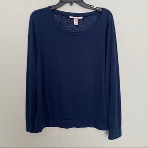 Victoria’s Secret Navy Long-Sleeve Sweater Top